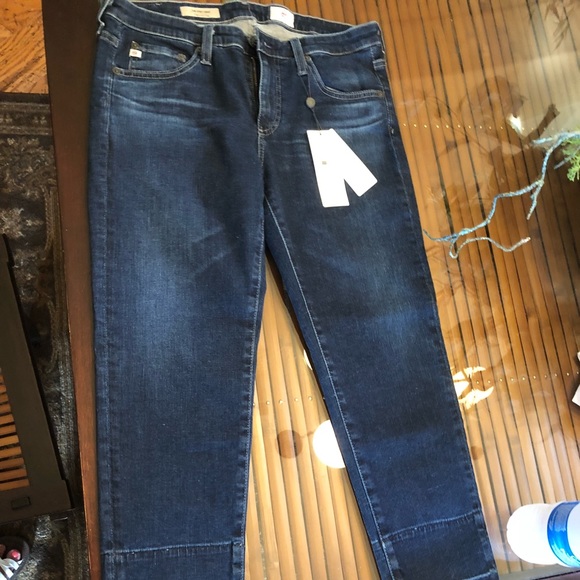 Ag Adriano Goldschmied Pants - AG JEANS. Capris blue jeans new skinny ankle